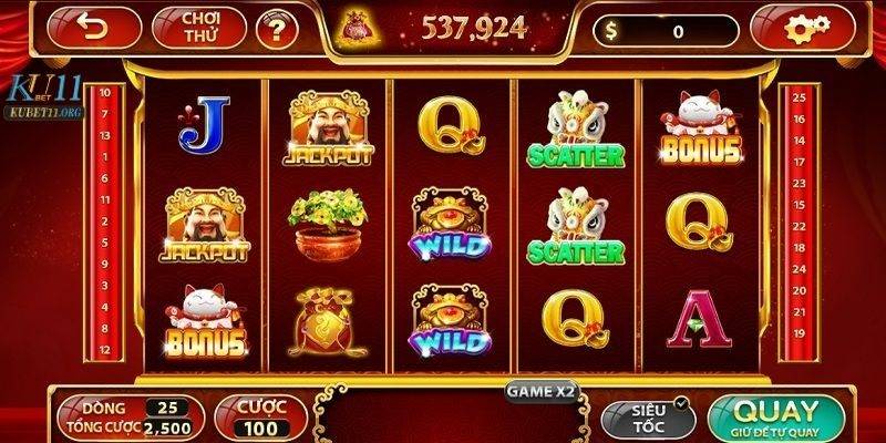 Các trò Slot game Kubet11 game được nhiều người tham gia phổ biến hiện nay